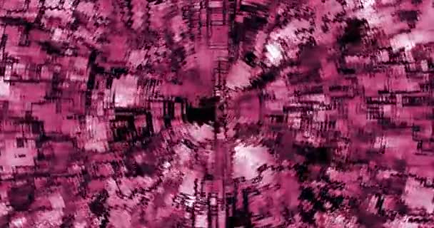 Abstrakcyjna Kolorowa Animacja Wielokolorowe Ciekłe Tło Piękny Cyfrowy Film Malarski — Wideo stockowe