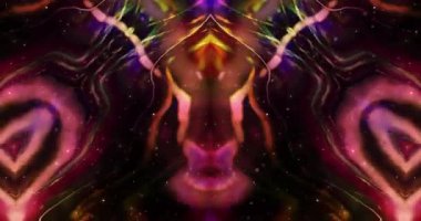 Soyut renkli animasyon. Çok renkli sıvı arka plan. Güzel gradyan dokusu, soyut çok renkli arkaplan