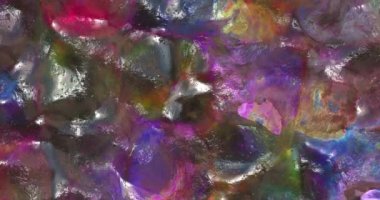 Soyut renkli animasyon. Çok renkli sıvı arka plan. Güzel gradyan dokusu, soyut çok renkli arkaplan