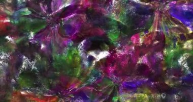 Soyut renkli animasyon. Çok renkli sıvı arka plan. Güzel gradyan dokusu, soyut çok renkli arkaplan