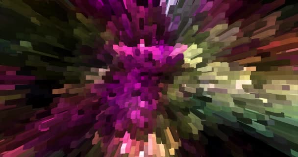 Abstrakte Bunte Animation Multicolor Flüssigen Hintergrund Schöne Farbverlauf Textur Verschiebung — Stockvideo