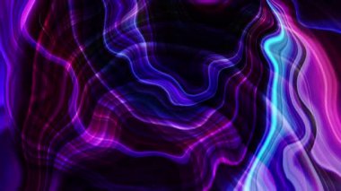 Soyut renkli animasyon. Çok renkli sıvı arka plan. Güzel gradyan dokusu, soyut çok renkli arkaplan