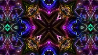 Soyut renkli animasyon. Çok renkli sıvı arka plan. Güzel gradyan dokusu, soyut çok renkli arkaplan