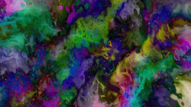 Soyut arkaplan, soyut modern resim. Dijital modern arkaplan. Renkli arkaplan resmi. Desenli arkaplan, dijital boyalı soyut tasarımı, renkli grunge dokusu, 3d soyut.