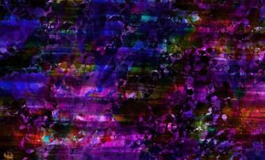 Soyut arkaplan, soyut modern resim. Dijital modern arkaplan. Renkli arkaplan resmi. Desenli arkaplan, dijital boyalı soyut tasarımı, renkli grunge dokusu, 3d soyut.