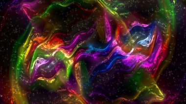 3D illüstrasyon, modern arkaplan illüstrasyonu, fraktal yüzey, ışık efekti dokusu, dijital boyalı soyut tasarımı, renkli doku, fraktal sanat, soyut modern resim, dijital modern arkaplan, renkli görünüm..