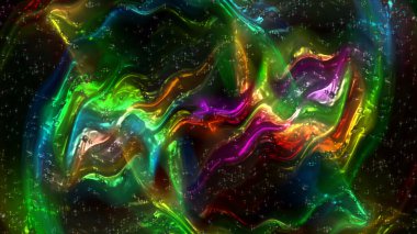 3D illüstrasyon, modern arkaplan illüstrasyonu, fraktal yüzey, ışık efekti dokusu, dijital boyalı soyut tasarımı, renkli doku, fraktal sanat, soyut modern resim, dijital modern arkaplan, renkli görünüm..