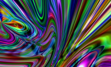 3D illüstrasyon, modern arkaplan illüstrasyonu, fraktal yüzey, ışık efekti dokusu, dijital boyalı soyut tasarımı, renkli doku, fraktal sanat, soyut modern resim, dijital modern arkaplan, renkli görünüm..