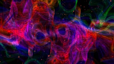 3D illüstrasyon, modern arkaplan illüstrasyonu, fraktal yüzey, ışık efekti dokusu, dijital boyalı soyut tasarımı, renkli doku, fraktal sanat, soyut modern resim, dijital modern arkaplan, renkli görünüm..