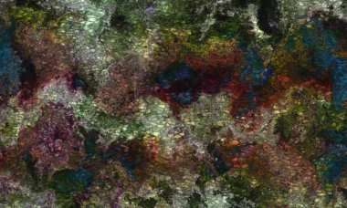 3D illüstrasyon, modern arkaplan illüstrasyonu, fraktal yüzey, ışık efekti dokusu, dijital boyalı soyut tasarımı, renkli doku, fraktal sanat, soyut modern resim, dijital modern arkaplan, renkli görünüm..