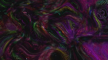 3D illüstrasyon, modern arkaplan illüstrasyonu, fraktal yüzey, ışık efekti dokusu, dijital boyalı soyut tasarımı, renkli doku, fraktal sanat, soyut modern resim, dijital modern arkaplan, renkli görünüm..