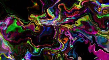 3D illüstrasyon, modern arkaplan illüstrasyonu, fraktal yüzey, ışık efekti dokusu, dijital boyalı soyut tasarımı, renkli doku, fraktal sanat, soyut modern resim, dijital modern arkaplan, renkli görünüm..