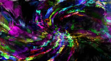 3D illüstrasyon, modern arkaplan illüstrasyonu, fraktal yüzey, ışık efekti dokusu, dijital boyalı soyut tasarımı, renkli doku, fraktal sanat, soyut modern resim, dijital modern arkaplan, renkli görünüm..