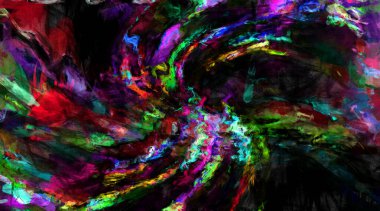 3D illüstrasyon, modern arkaplan illüstrasyonu, fraktal yüzey, ışık efekti dokusu, dijital boyalı soyut tasarımı, renkli doku, fraktal sanat, soyut modern resim, dijital modern arkaplan, renkli görünüm..