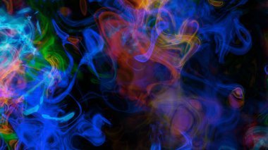 3D illüstrasyon, modern arkaplan illüstrasyonu, fraktal yüzey, ışık efekti dokusu, dijital boyalı soyut tasarımı, renkli doku, fraktal sanat, soyut modern resim, dijital modern arkaplan, renkli görünüm..