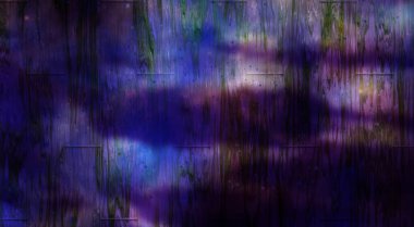 dijital boyalı soyut tasarım, renkli grunge dokusu