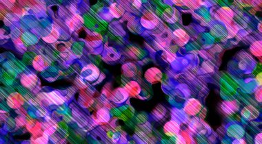 dijital boyalı soyut tasarım, renkli grunge dokusu