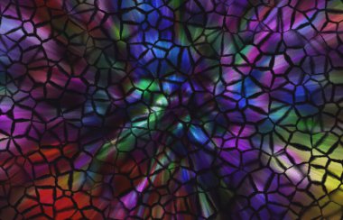 dijital boyalı soyut tasarım, renkli grunge dokusu