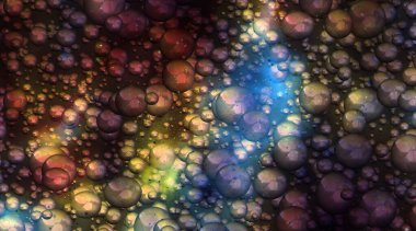 Soyut modern resim. Dijital modern arka plan. Renkli doku. Dijital arkaplan çizimi.