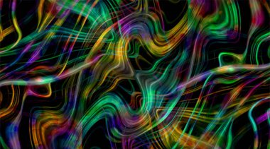 Soyut modern resim. Dijital modern arka plan. Renkli doku. Dijital arkaplan çizimi.