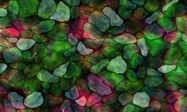 Soyut modern resim. Dijital modern arka plan. Renkli doku. Dijital arkaplan çizimi.