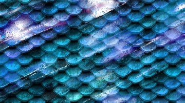 Soyut modern resim. Dijital modern arka plan. Renkli doku. Dijital arkaplan çizimi.