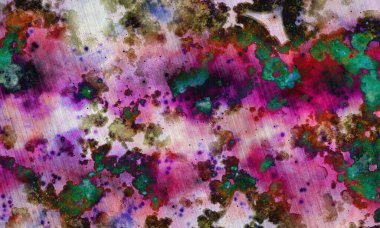 Soyut modern resim. Dijital modern arka plan. Renkli doku. Dijital arkaplan çizimi.
