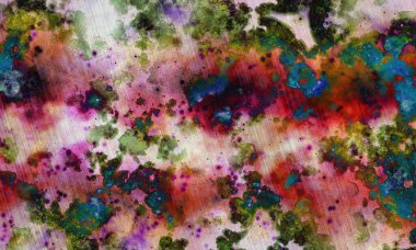 Soyut modern resim. Dijital modern arka plan. Renkli doku. Dijital arkaplan çizimi.