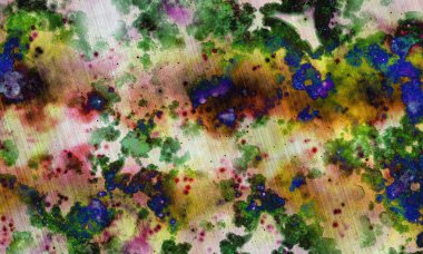 Soyut modern resim. Dijital modern arka plan. Renkli doku. Dijital arkaplan çizimi.