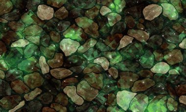 Soyut modern resim. Dijital modern arka plan. Renkli doku. Dijital arkaplan çizimi.