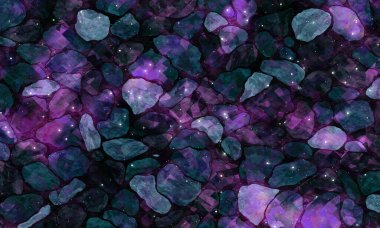 Soyut modern resim. Dijital modern arka plan. Renkli doku. Dijital arkaplan çizimi.