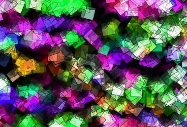 Soyut modern resim. Dijital modern arka plan. Renkli doku. Dijital arkaplan çizimi.