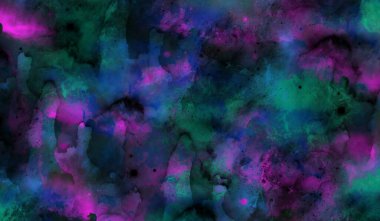 Dijital boyalı soyut tasarım, renkli grunge dokusu, Gradyan arkaplan, soyut arkaplan