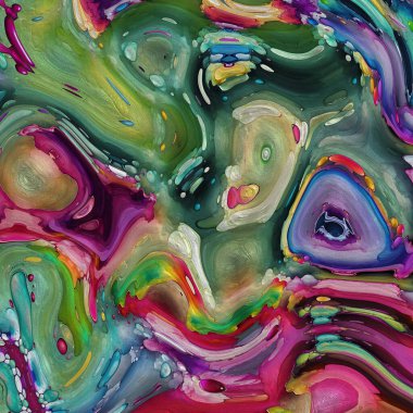 Renkli akrilik boya dokusu arkaplanı