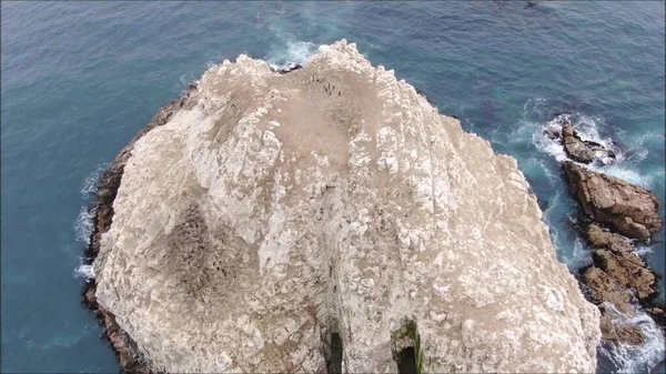 Aerial View Peablanca Island Punta Peablanca Chile — Φωτογραφία Αρχείου