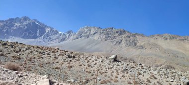 Şili 'deki El Yeso Barajını mumyalayın. 