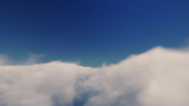 Vista Aerea Sopra Nuvole — Video Stock