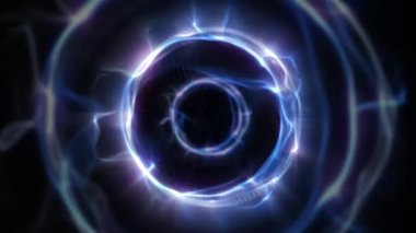 Soyut akış arkaplanı, şeffaflık Luma Matte, döngü