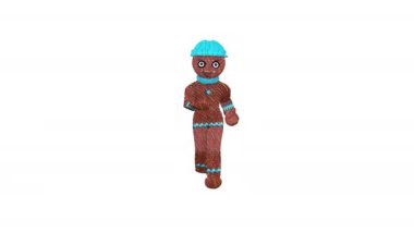 Ginger Ekmeği Kusursuz Döngü, Beyaz Arkaplan