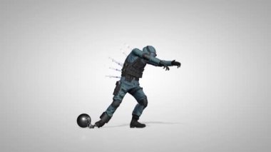 Ordu askerlerini aşı yapmaya zorlayan sağlık sistemi kavramı