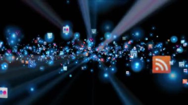 11th Nisan 2016, sosyal ağ simgeleri düzenleme görüntüleri sinek, Parlatıcı