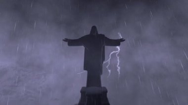 İsa'nın kurtarıcı, Rio de Janeiro, Şimşekli