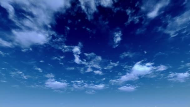 Nuvens celeste de Timelapse da tarde — Vídeo de Stock