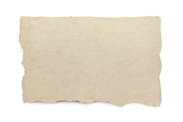 Torn Paper with Clipping Path