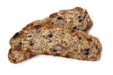 izole meyve ve somun ekmek