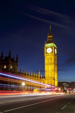 Londra big Ben'e ve Parlamento evleri