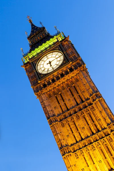 Big Ben London in der Abenddämmerung — Stockfoto