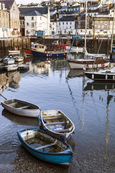 Dorchester rybářského přístavu Cornwall Anglie — Stock fotografie