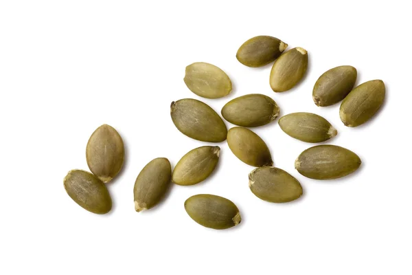 Pumpkin Seeds or Pepitas Isolated — Stock Photo, Image