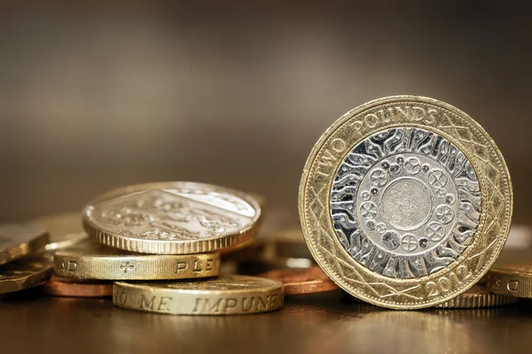 British Coins — Stock Photo, Image